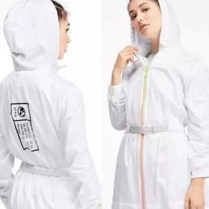 PUMA x SELENA GOMEX collab HOODED LINED BELTED WEIGHTED LONG JACKET. SIZE MEDIUM